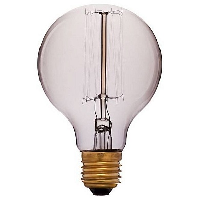 Лампа накаливания Sun Lumen G80 E27 40Вт 2700K 051-972а