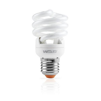 Лампа энергосберегающая Wolta 10YFSP15E27 E27 15Вт 3000К