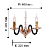 Бра Favourite Crocus 2023-2W