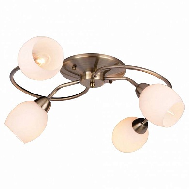 Потолочная люстра Arte Lamp Silvana A4033PL-4AB