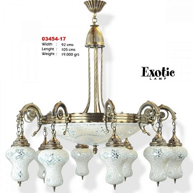 Люстра подвесная Exotic Lamp 03454-17