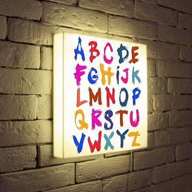 Лайтбокс Alphabet 2 35x35-004