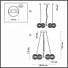 Подвесная люстра Odeon Light Troni 5041/60L