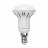 Лампа светодиодная (UL-00000934) E14 6W 4500K рефлектор матовый LED-R50-6W/NW/E14/FR/DIM PLP01WH