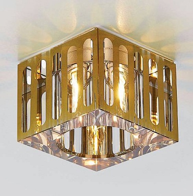 Встраиваемый светильник Ambrella Crystal 11 D1012 GD
