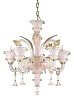 Подвесная люстра Ideal Lux Antonietta ANTONIETTA SP5 ROSA