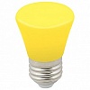 Лампа светодиодная Volpe Décor Color E27 1Вт K LED-D45-1W/YELLOW/E27/FR/С BELL