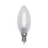 Лампа светодиодная (UL-00000305) E14 6W 3000K свеча матовая LED-C35-6W/WW/E14/FR PLS02WH