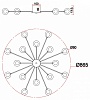 Потолочная люстра Freya Celebrity FR5242CL-16BS1