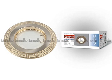 Светильник точечный Fametto DLS-A103 GU5.3 CHROME+GOLD