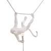 Подвесной светильник Seletti The Monkey Lamp Swing White