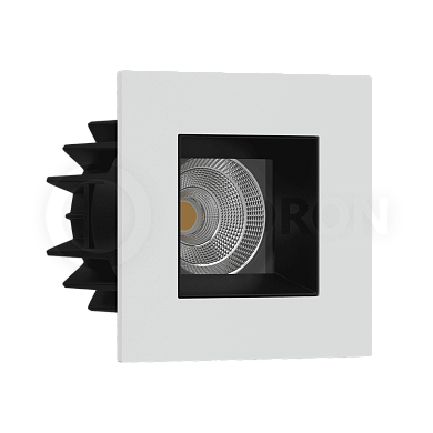 Светильник Downlight LEDRON FAST TOP SQ MINI WHITE/BLACK 