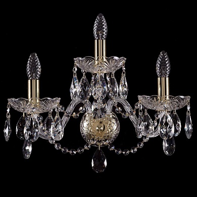 Бра Bohemia Ivele Crystal 1400 Gold 1402B/2+1/160/XL/G