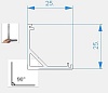 Профиль накладной Deko-Light AV-03-12 970431