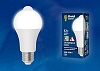 Лампа светодиодная Uniel E27 12Вт 4000K LED-A60-12W/4000K/E27/PS+MS PLS10WH