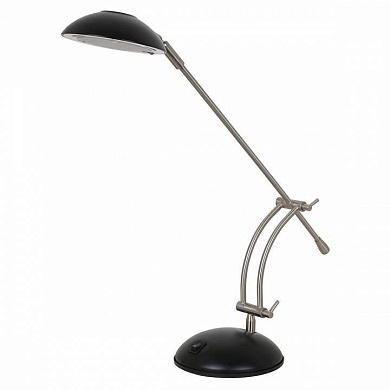 Настольная лампа офисная IDLamp Ursula 281/1T-LEDBlacksand