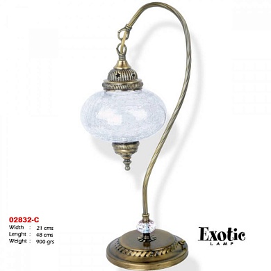 Настольная лампа Exotic Lamp 02832-C