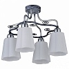 Потолочная люстра IDLamp 847 847/4PF-Blueglow