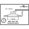 Встраиваемый светильник Novotech Rainbow 369911
