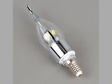 Светодиодная лампа Elvan E14-5W-6000K-Q100A-SL E14 5Вт Холодный белый 6000К