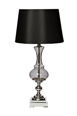 Лампа настольная плафон черный Д38,В76 Garda Decor 22-87454