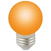 Лампа светодиодная Volpe Sky E27 1Вт K LED-G45-1W/ORANGE/E27/FR/С