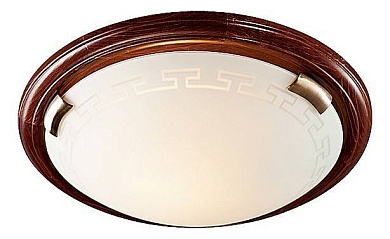 Накладной светильник Sonex Greca Wood 160/K