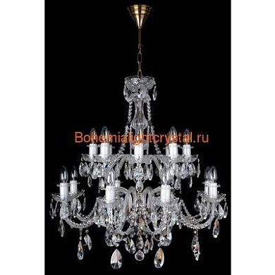 Люстра подвесная Bohemia Light Crystal 1740/8+8/76