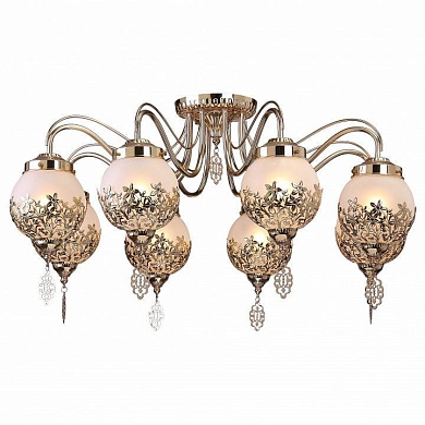 Потолочная люстра Arte Lamp Moroccana A4552PL-8GO