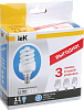 Лампа энергосберегающая IEK LLE25-27-015-4000-T2-S3 E27 15Вт 4000К