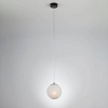 Подвесной светильник Eurosvet Globe 70069/1 хpoм/чepный