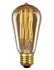Ретро-лампа Elstead Lighting VINTAGE IND. LAMPS LP/FM30W/E27/EDS E27 30Вт Тёплый 3000К