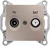 02 Розетка TV/SAT оконечная Schneider Electric Sedna 1dB SDN3401668