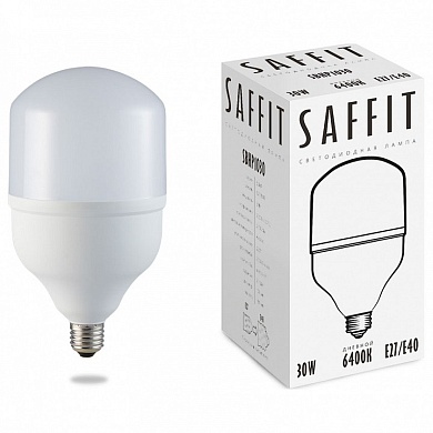 Лампа светодиодная Feron Saffit SBHP1030 E27-E40 30Вт 6400K 55091
