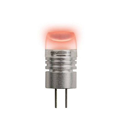 Светодиодная лампа Uniel LED-JC LED-JC-12/0,8W/RED/G4 G4 0.8Вт