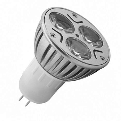 Светодиодная лампа Elvan MR16-3х1W-2700K GY5.3 3Вт Теплый белый 2700К