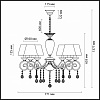 Подвесная люстра Odeon Light Marionetta 3924/6