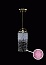 Подвесной светильник Artglass Small Game SMALL GAME 01-01 CE - COLOUR MIX - crystal+1001