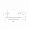 Встраиваемый светильник Elektrostandard 113 MR16 a053343