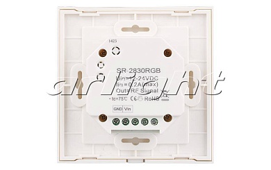017915 Панель Sens SR-2830RGB-RF-IN White (220V,RGB,4зоны Arlight
