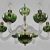 Подвесная люстра Bohemia Ivele Crystal Ivele Crystal 1 1308/6/165 G Cl/Clear-Green/H-1K