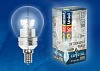 Светодиодная лампа Uniel LED-G45P-5W/NW/E14/CL ALC02SL плacтик E14 5Вт Белый 4500К