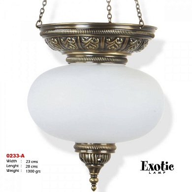 Подвесной светильник Exotic Lamp 0233-A
