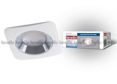 Светильник точечный Fametto DLS-V102 GU5.3 WHITE+CHROME
