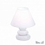 Настольная лампа декоративная Ideal Lux K2 K2 TL1 BIANCO