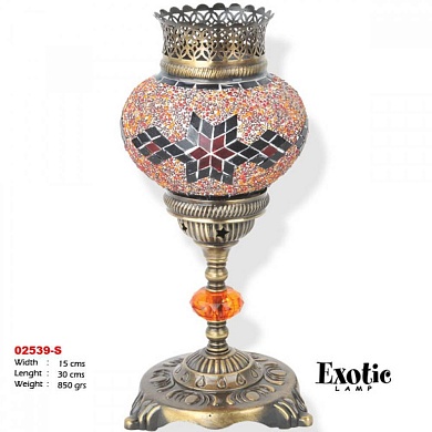 Настольная лампа Exotic Lamp 02539-S