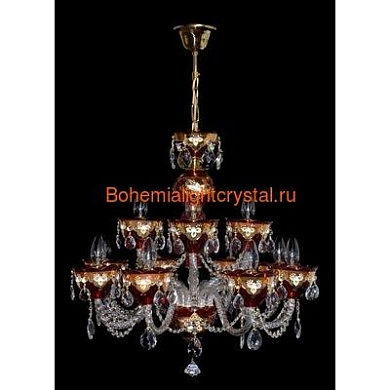 Люстра подвесная Bohemia Light Crystal 0639/8+4/61