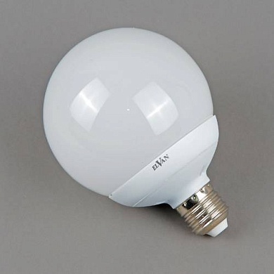 Светодиодная лампа Elvan E27-10W-Q100-3000K E27 10Вт Теплый белый 3000К
