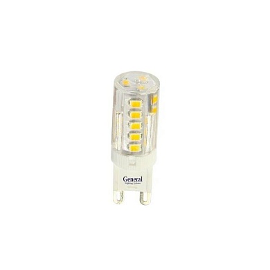 Светодиодная лампа GENERAL LIGHTING 653800 G9 5Вт Теплый белый 2700К