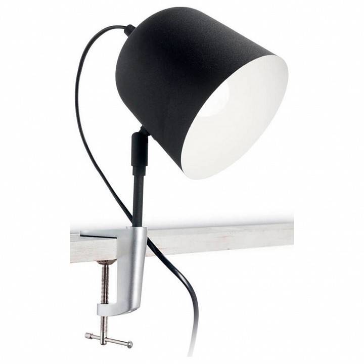 Настольная лампа офисная Ideal Lux Limbo LIMBO AP1 NERO